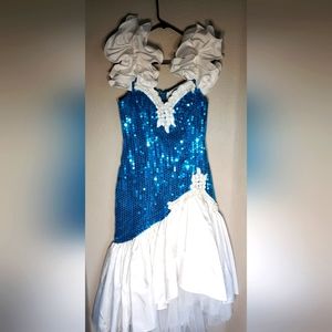 Vintage 80's Prom Dress